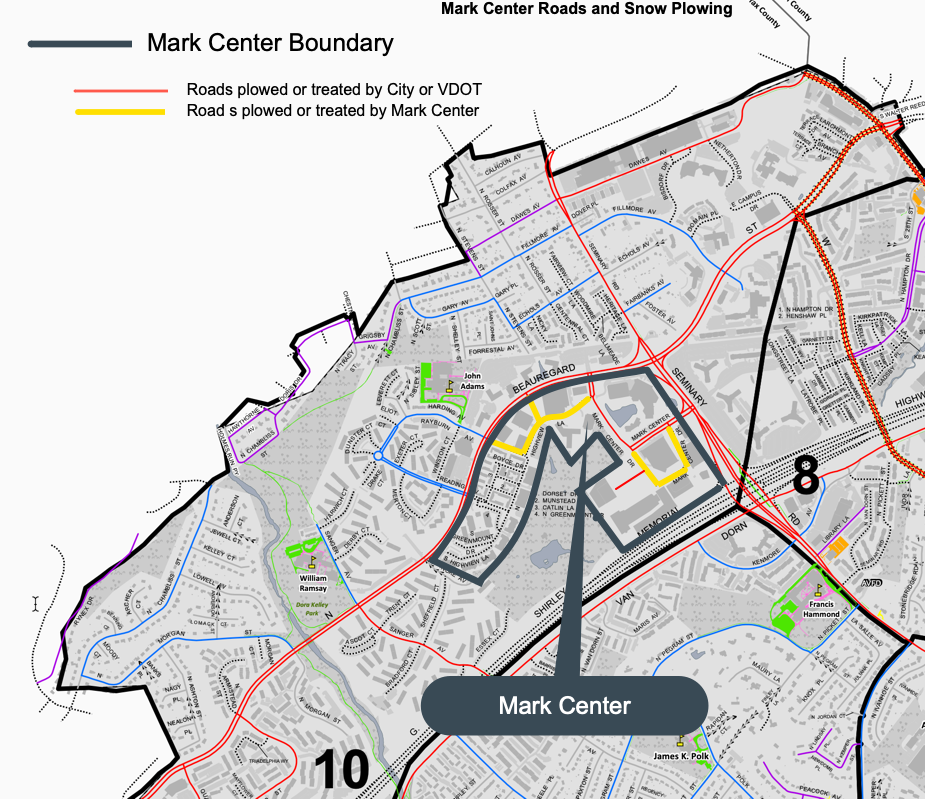 Mark Center Snow Plow Map Public 2025